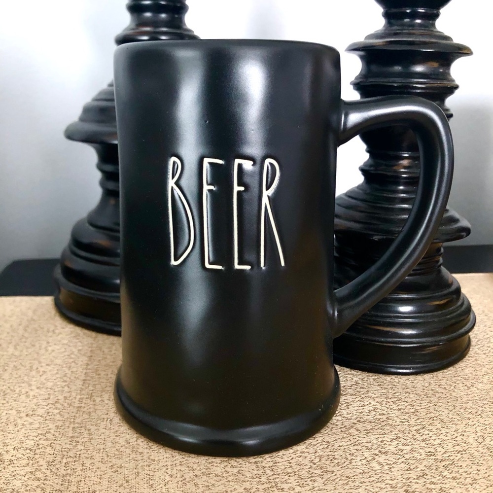 🆕Rae Dunn BEER Stein Ceramic Mug